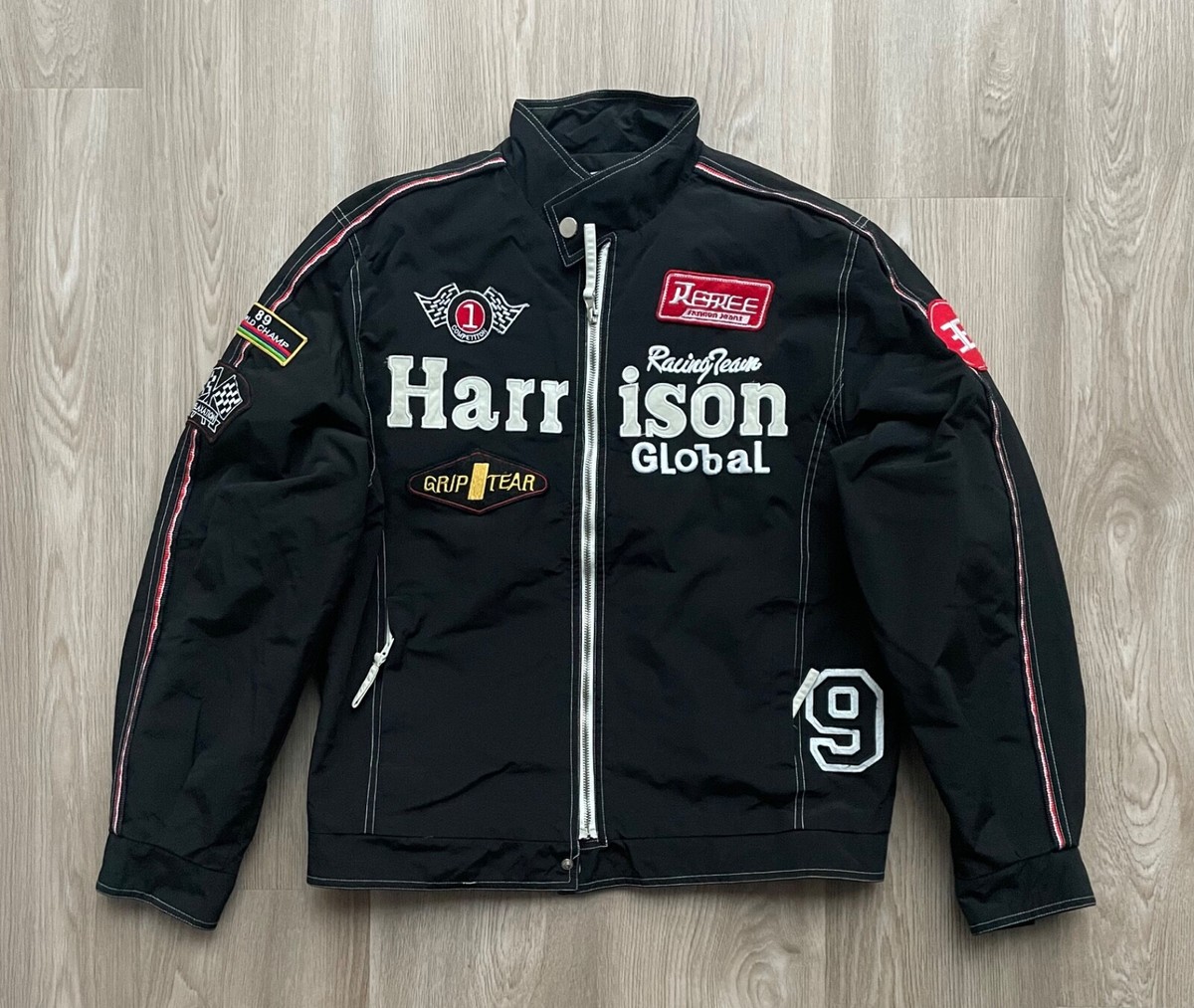 Harrison Racing Team Gibson ジャケット 55 Vintage Harrison Gibson Racing Jacket | eBay