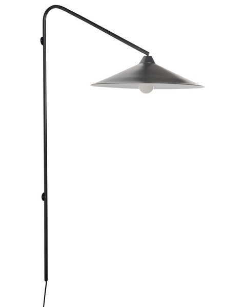 Wandlampe Metall Schwarz Verstellbar Industrial Style Wandleuchte Nenton-image