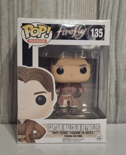 VAULTED Captain Malcolm Reynolds Firefly Funko Pop #135 Television TV Fillion