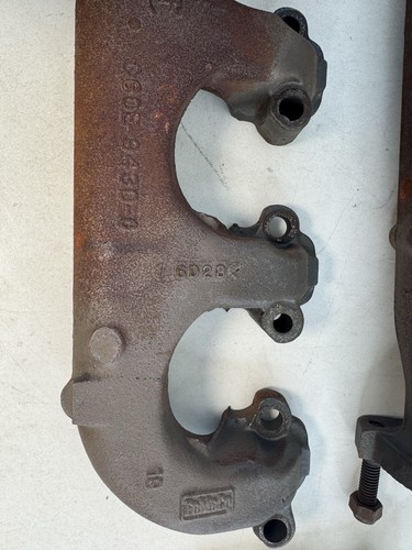 Ford 289 302 1965-1968 colectores de escape ambos lados Mustang C6oe-9430 9431 par C - Imagen 3 de 8