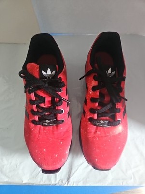 Adidas Torsion ZX Flux Red Galaxy Size 6 Sneakers 
