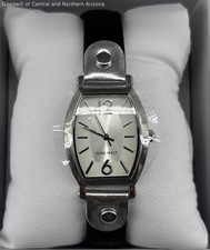 Nine West NW/1009 Silver Tone Case Women's Watch