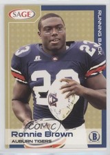 2005 Sage Magazine Insert Beckett Football Card Plus Ronnie Brown Rookie RC 0q84. rookie card picture