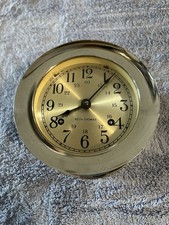 Orologio a campana vintage Seth Thomas navi nautiche con chiave