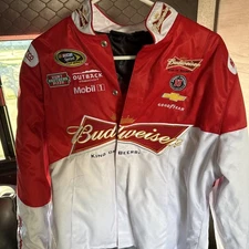 Budweiser NASCAR Jacket Chase Authentics XL Kevin Harvick Sprint Cup Racing READ
