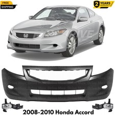Front Bumper Cover Fascia Fog Light Assembly Kit For 2008-2010 Honda Accord Front Bumper Cover Fascia Fog Light Assembly Kit For 2008-2010 Honda Accord