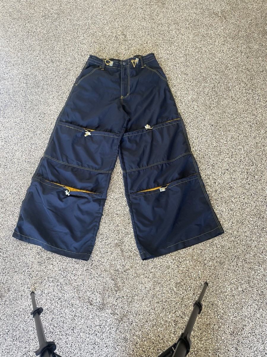 Macgear rave nylon pants Vintage Y2K 90s Wide Leg Macgear Nylon