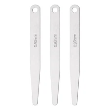 3pcs Metric Thickness Feeler Gauge 0.9mm Single Blade Oval Feeler Gauges