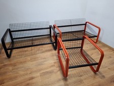 RARO SET VINTAGE COLLEZIONE QUADRA LOUNGE DI GIGANTE, ZAMBUSI & BOCCATO SECCOSE