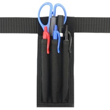 Belt Pen Holder, Pocket Protectors for Pencils, Tactical Pencil 3 Pens, Black