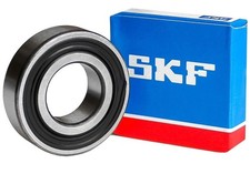 SKF 6006 2RS1 C3 Ball Bearing, Rubber Sealed 2RS LLU 2NSE 30x55x13 mm