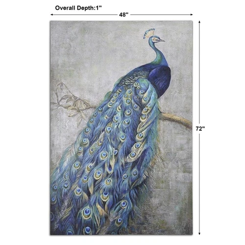 Uttermost Proud Papa Traditional Wood Hand Painted Art in Multi-Color - Picture 2 of 2