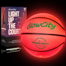 Glow in The Dark Basketball - Size 7 Light Up Ball for Teen Boys Gifts, Adult...