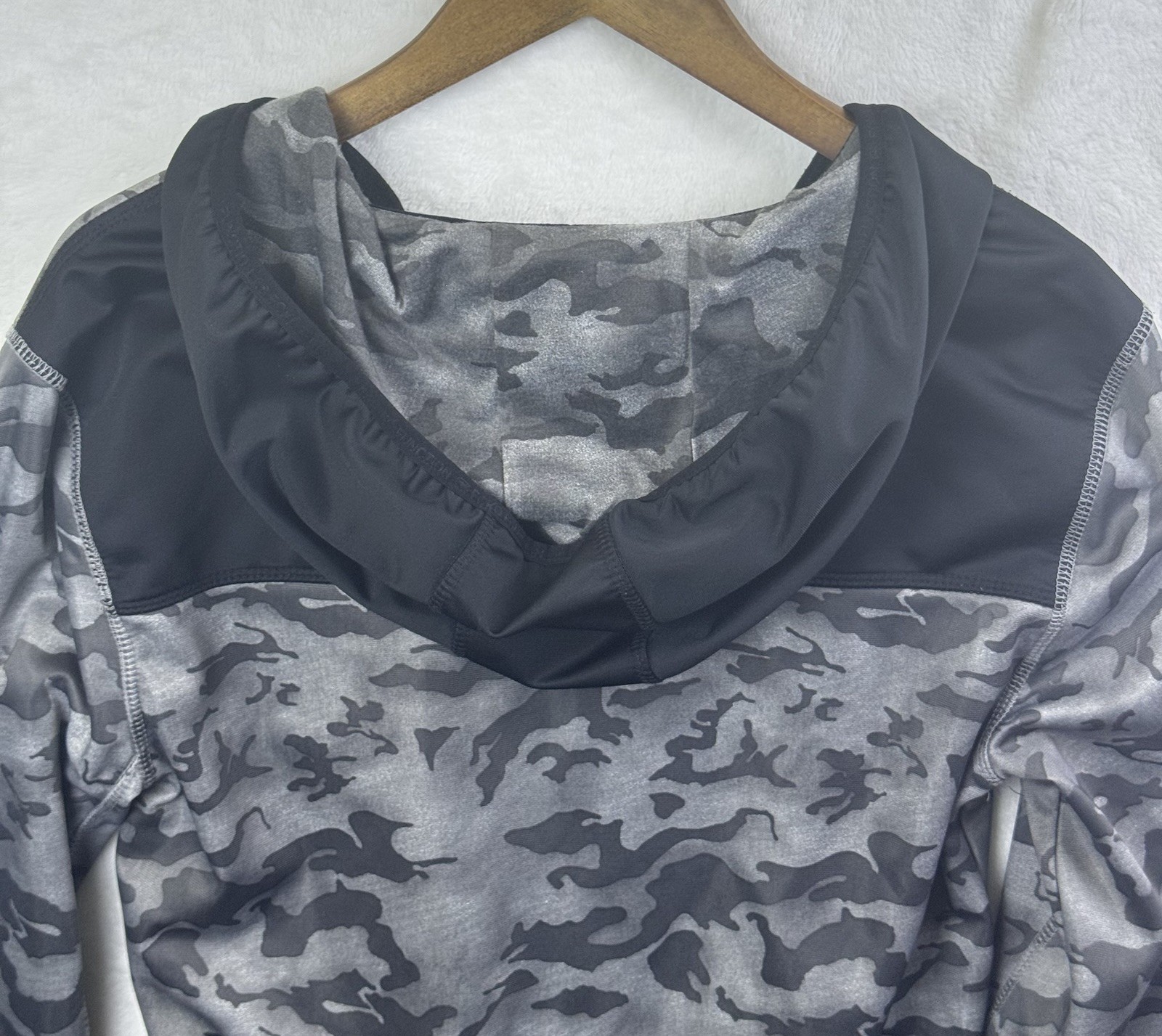 Ecko Function Track Jacket Mens Medium Gray Camo … - image 12