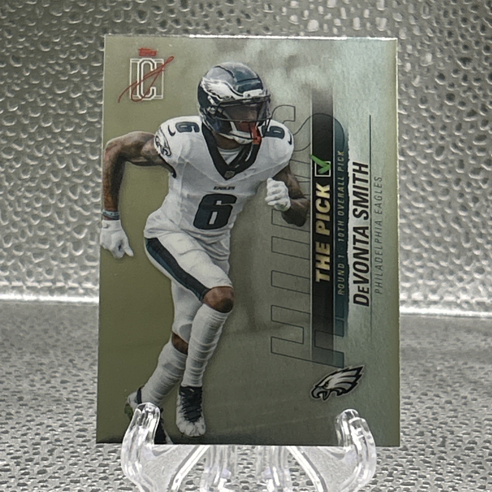 2025 Topps Signature Class DeVonta Smith The Pick #TP-25 Philadelphia Eagles NFL