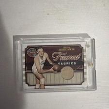 2009-10 Hall of Fame GEORGE MIKAN Famed Fabrics game worn jersey 54/99