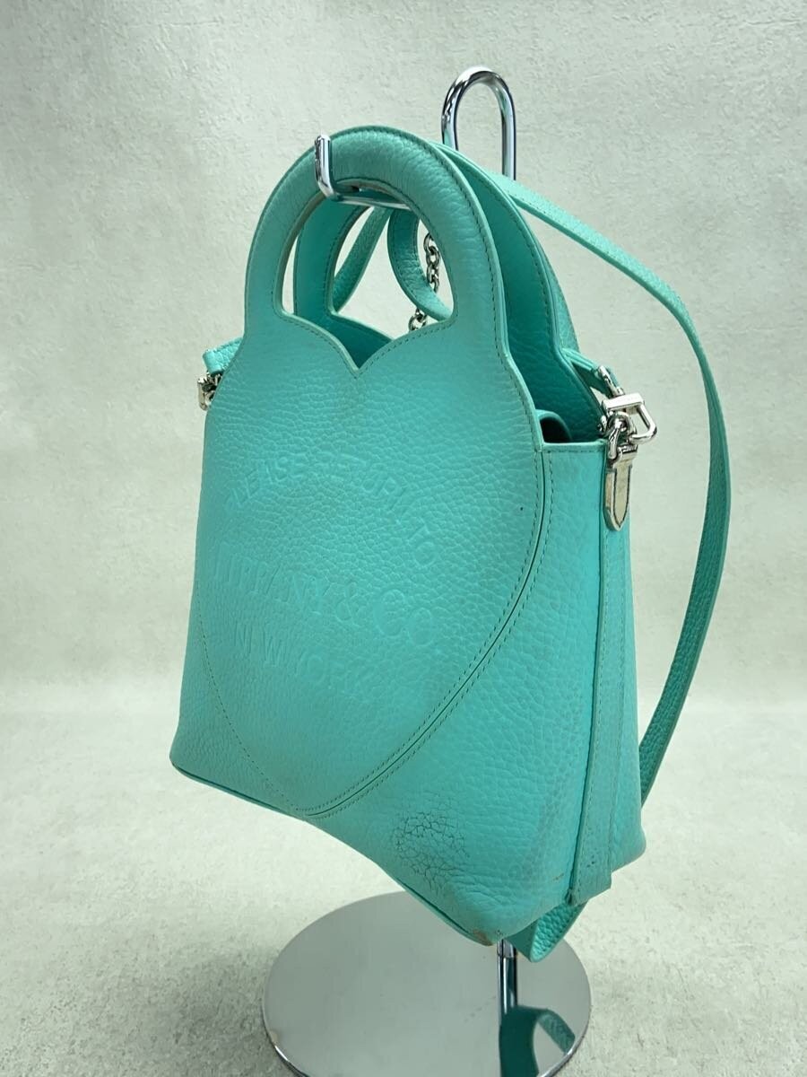 Tiffany & Co. Return To Tiffany Mini Tote Bag Blue Leather Handbag