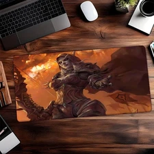 40*90cm Sylvanas Gaming Mouse Pad & Desk Mat - Non-Slip Surface, Large Mousepad