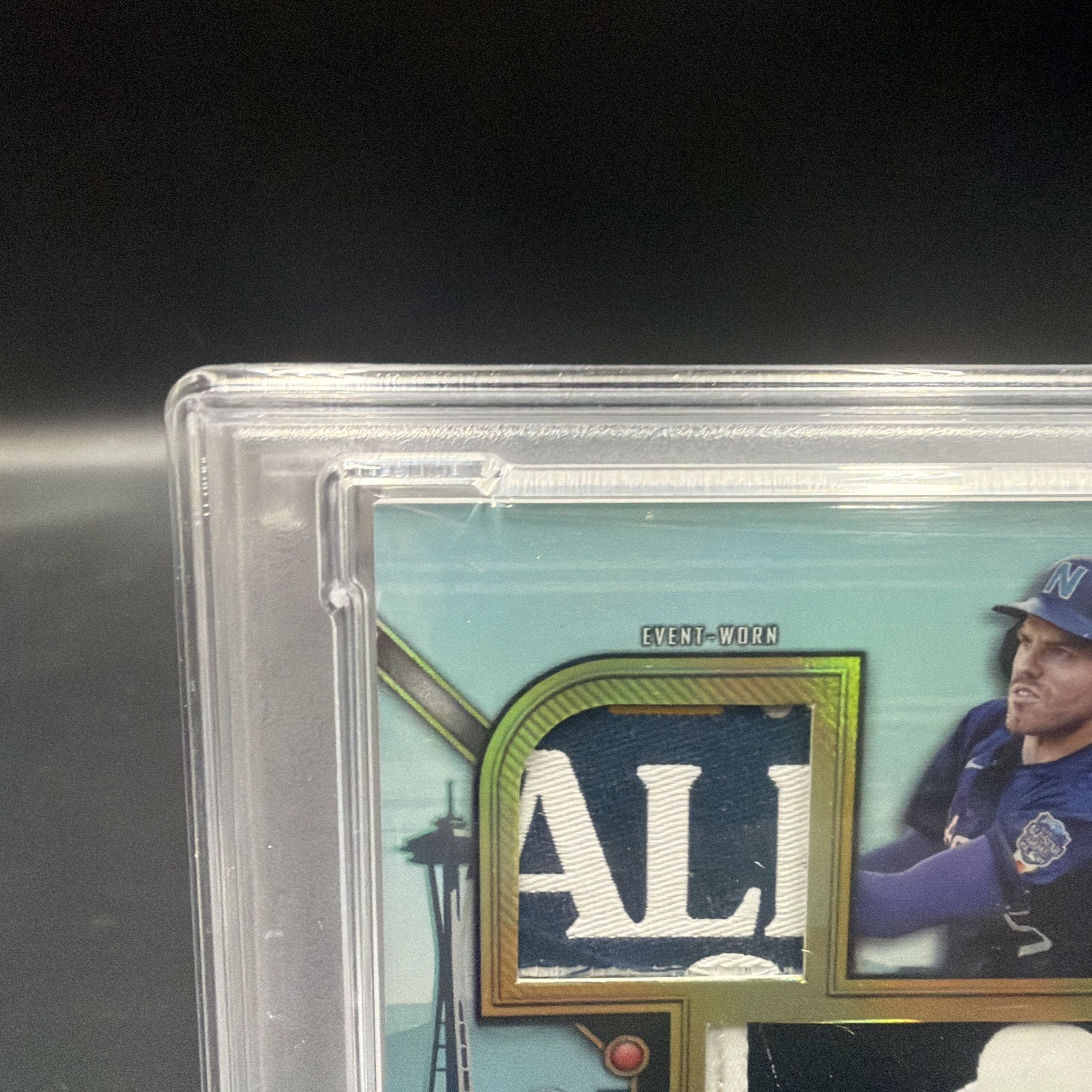 2024 Triple Threads Freddie Freeman 1/1 All-Star Game Worn Logoman Patch PSA 9 view 8
