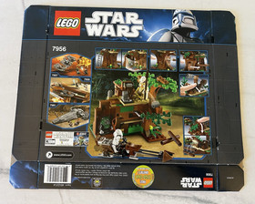 LEGO Star Wars: Ewok Attack 7956 100% Complete w/ Figs, Manual & Box