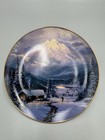 Vtg Soft Morning Light By Thomas Kinkade #3 Wish You were here Plate Bradford
