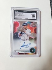 2023 Bowman's Best Baseball Axel Sanchez Autograph CGC 10 GS1287
