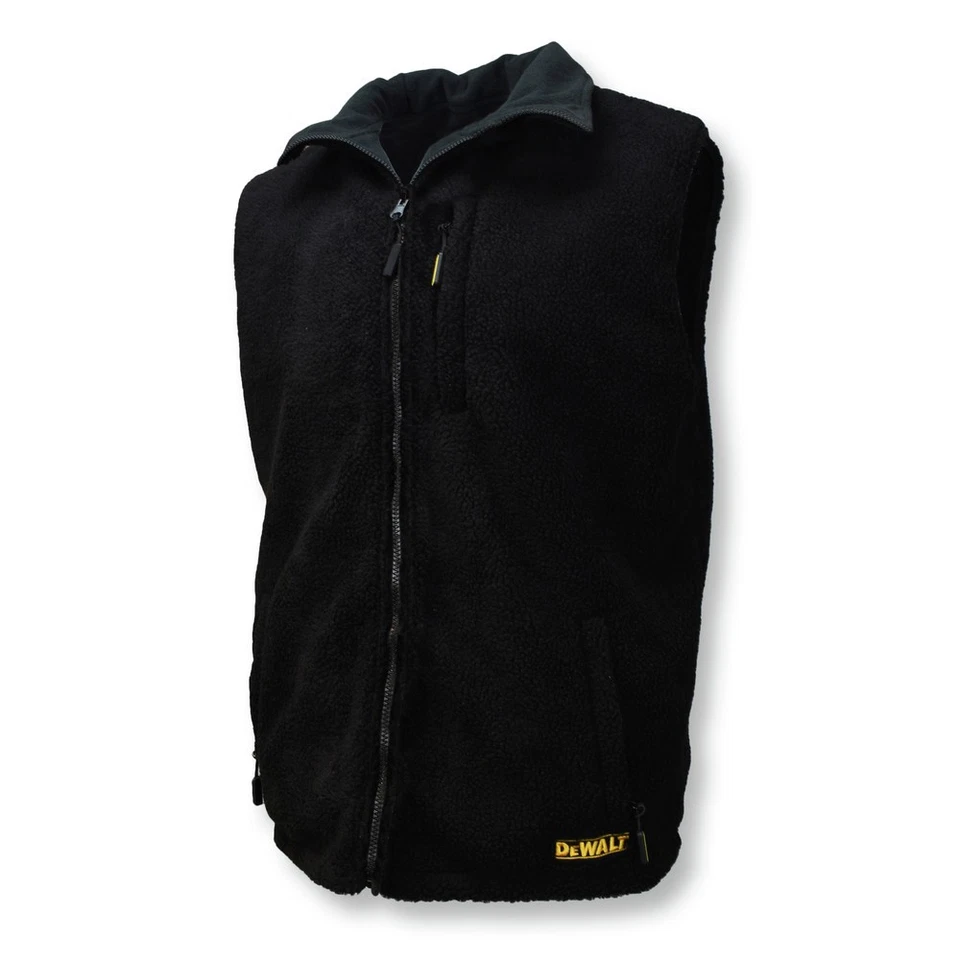 DEWALT DCHV086BD1-XL 20V MAX Reversible Heated Fleece Vest - XL, Black New - Image 2 of 4