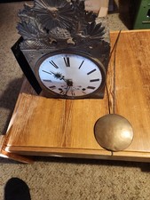 Horloge Ancienne Hauteur Approximative 39 Cms - Non Testée -