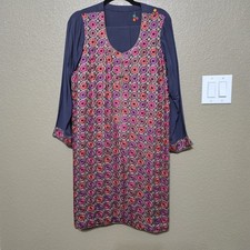 3 Piece Pakistani Kameez Shalwar Dupatta Pit To Pit 21 New