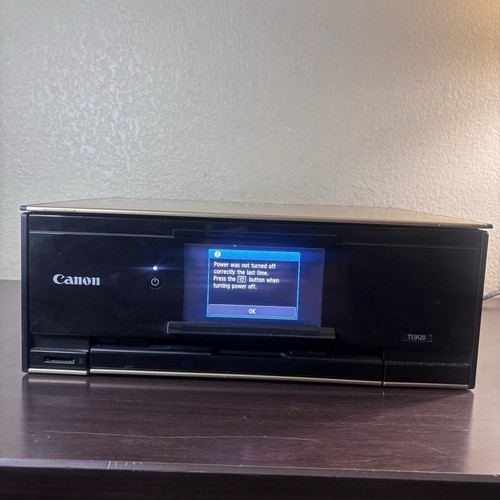 Canon Pixma TS9120 All-in-One Inkjet Printer Gold Edition - Untested - Notes - 第 5/14 張圖片
