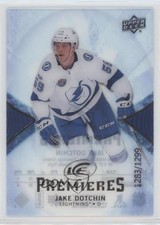 2017-18 Upper Deck Ice Ice Premieres 1283/1299 Jake Dotchin #121 2d8