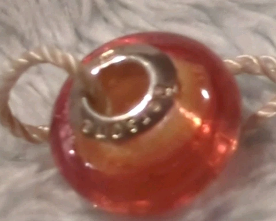 Auténtico Persona .925 Plata de Ley Plata Oro Naranja (1 Disponible) Foto 3 de 3