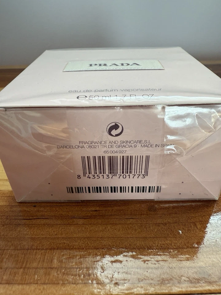 Prada Ámbar 1.7 OZ / 50 ml Eau De Parfum EDP Para Mujer RARO NUEVO SELLADO Foto 3 de 3