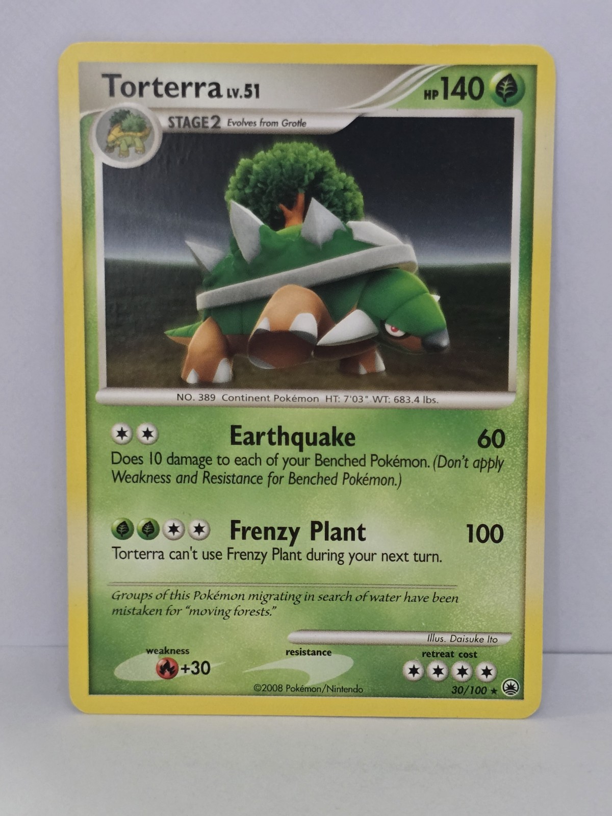 Torterra Regular 30/100 Majestic Dawn LP