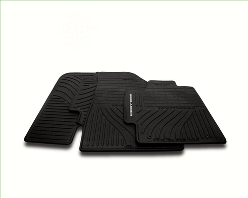Genuine Toyota 2PC All Weather Mats Black Front Handler PT908-48G0W-02 - 第 1/2 張圖片