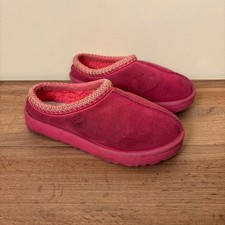 UGG Tasman Slipper In Pink Glow Women Size 8 Slip-On Loungewear Casual Comfort