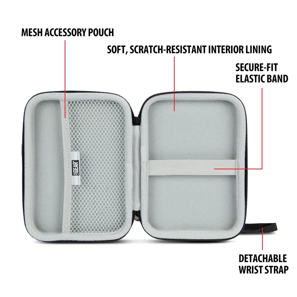 Garmin Inreach Explorer+ Case - GPS Hard Carrying Case 6 Inch - Image 3 of 4