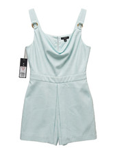Marciano by Guess Teal Strapless Romper Jumpsuit Dress Womens Size 12 NWT (42)