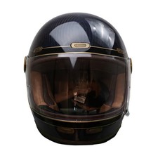 By City Roadster Iii Carbon Blue Gold Helmet Size L By City Roadster Iii Carbon Blue Gold Helmet Size L