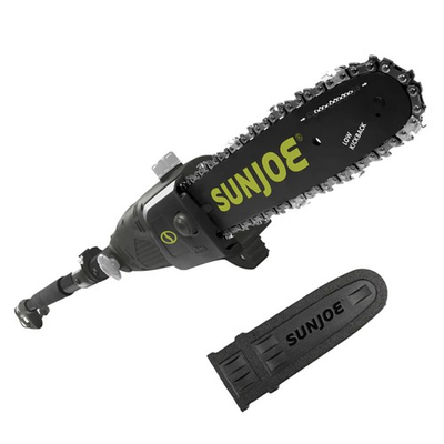 #ad #ad Sun Joe 10 Inch 8 Amp Electric 15 Foot Telescoping Multi Angle Pole Chainsaw $89.30