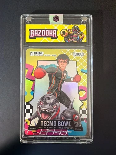 Marino Dan Marino Tecmo Bowl Bo Jackson Battle Arena Rad 155 Brawl RD674 Foil