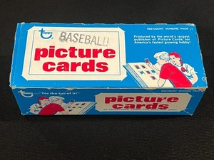 1982 Topps Baseball Vending Box, 500ct
