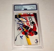 Duncan Keith 2006-07 Upper Deck #44 Signed Card Auto PSA RARE