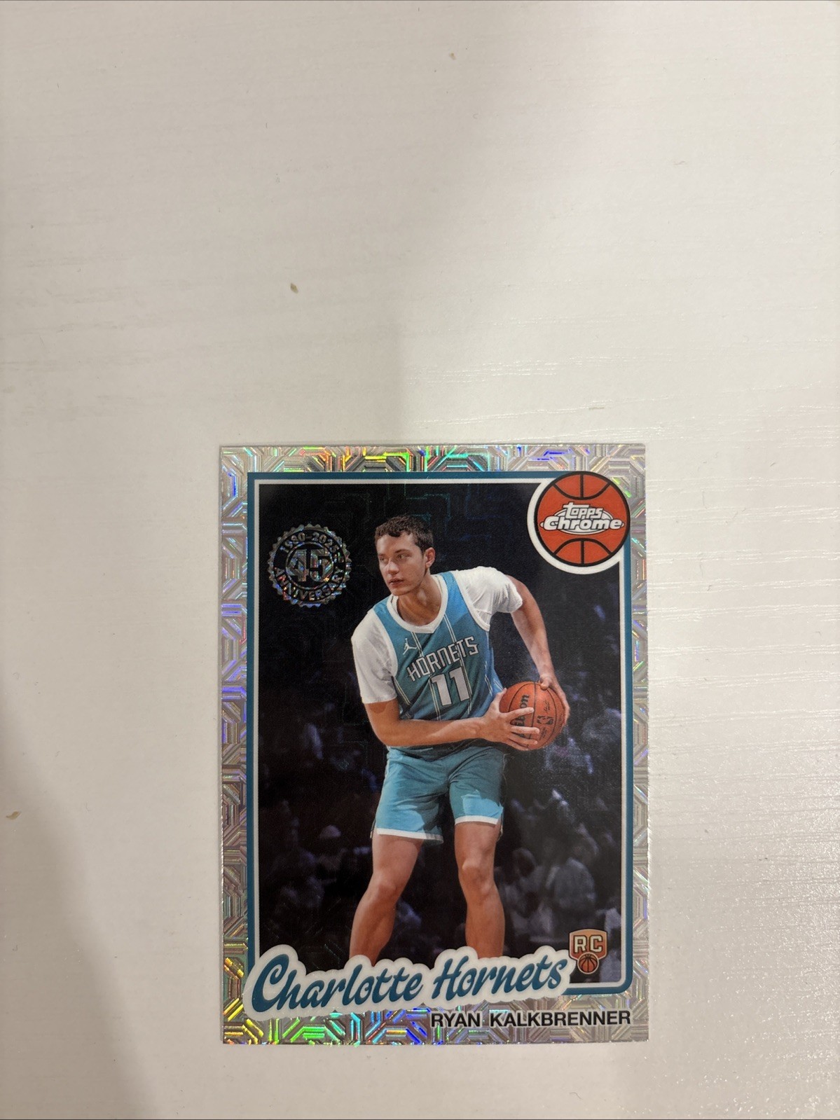 2025-26 TOPPS Chrome RYAN KALKBRENNER RC Rookie 1980-81 Silver Pack MOJO #TC-RK