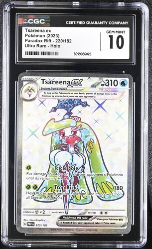 Tsareena ex graded CGC 10 for sale on eBay