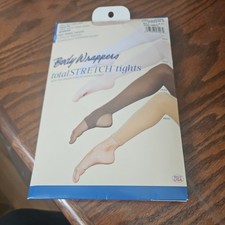 Body Wrappers Adults A81 Total Stretch Tights SML/MED Tights Pink Dance Wear