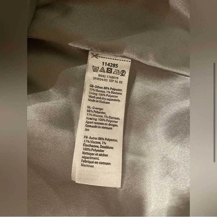 Abrigo Monzón Rosa Capas Niña Talla 3-4Y Foto 4 de 4