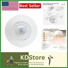 12/24V High-Sensitivity Ceiling Motion Sensor with Adjustable Settings