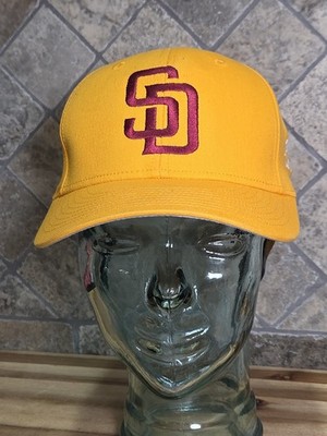San Diego Padres Hat Baseball Cap Men Yellow Champro HC4 Golf M-XL