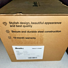 Beelta Tablet Kiosk POS Stand for 10.2 inch iPad 7 8 9 Generation, 360 Swivel